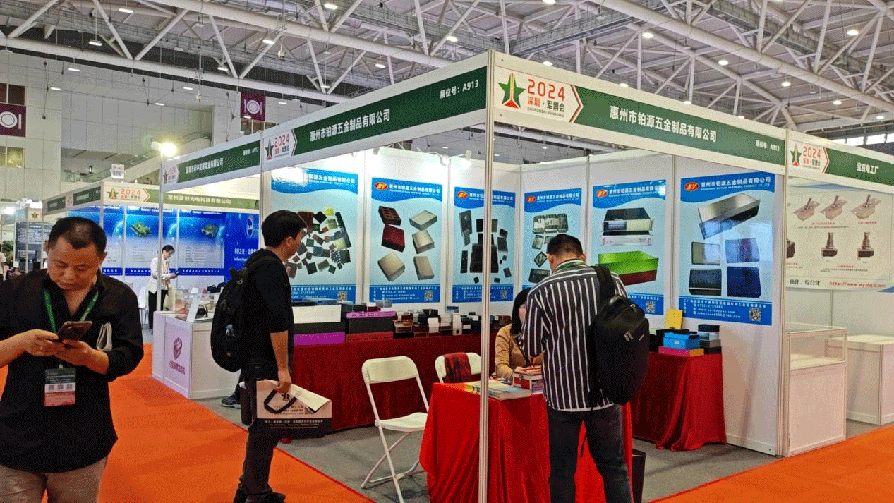 如期而至，鉑源五金在第12屆軍博會(huì)上大放異彩